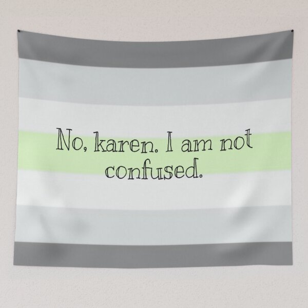 Item preview, Bandera de agenda "No, Karen" designed and sold by Imperioimpala.