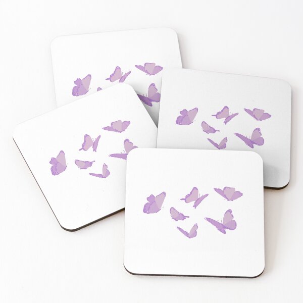 Item preview, purple butterfly sticker pack  designed and sold by chachels.