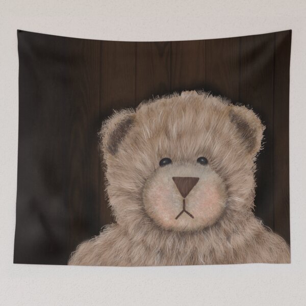 Item preview, Fuzzy brown teddy bear designed and sold by BBrightman.