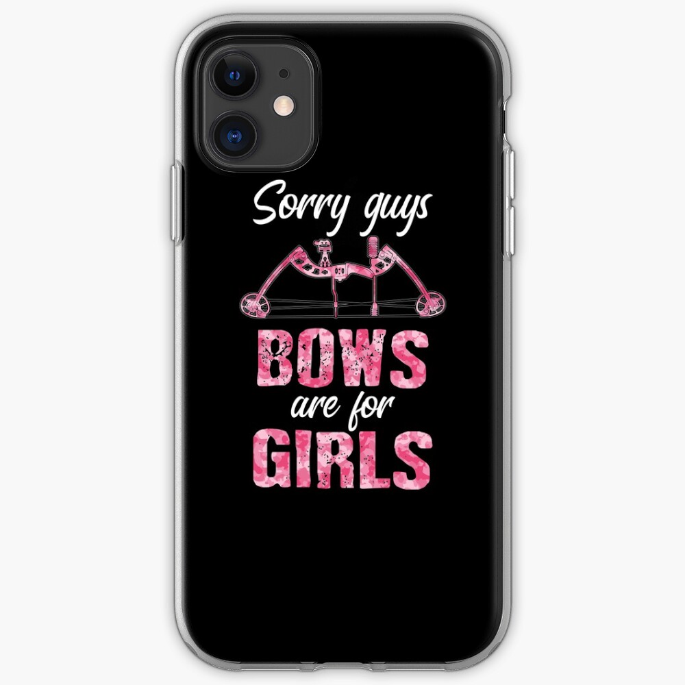 pink camouflage bow case