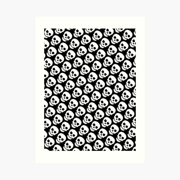 S***load of Scary Skulls Art Print