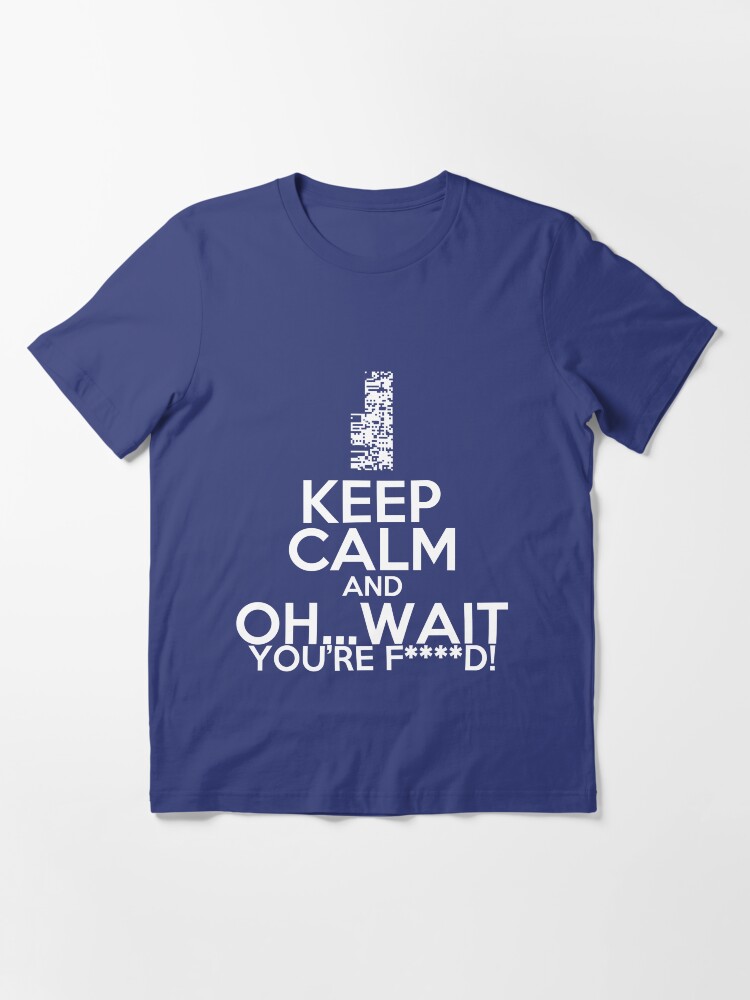 Alternate view of Pokemon, Missingno Keep Calm Essential T-Shirt