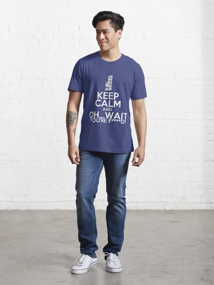 Alternate view of Pokemon, Missingno Keep Calm Essential T-Shirt
