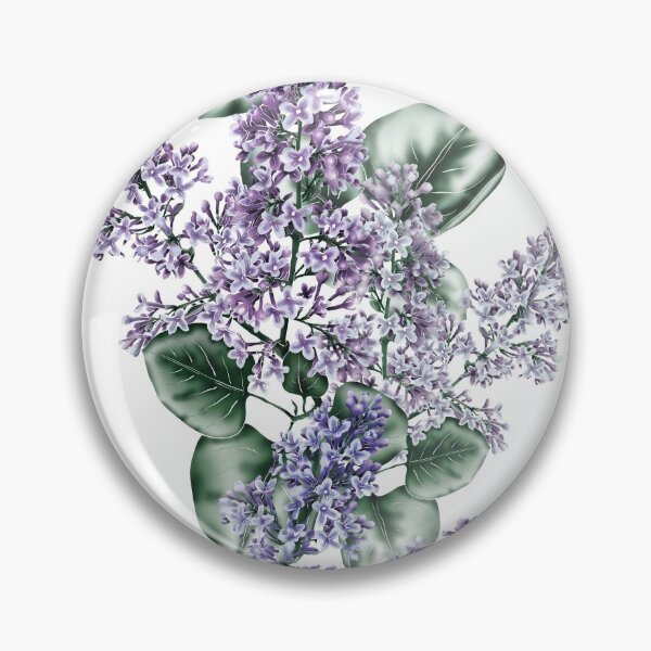 Item preview, seamless beautiful pattern with lilac branches designed and sold by AsyaTury.