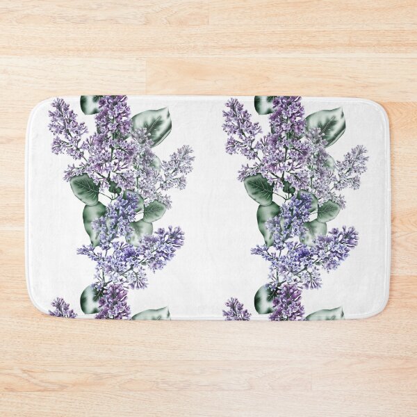 Item preview, seamless beautiful pattern with lilac branches designed and sold by AsyaTury.