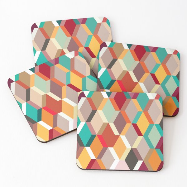 Item preview, Colourful Geometric Pattern Mask designed and sold by DreaK.