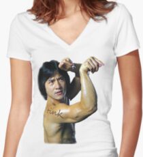 Untitled Women's Fitted V-Neck T-Shirt