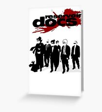 Reservoir Docs Greeting Card