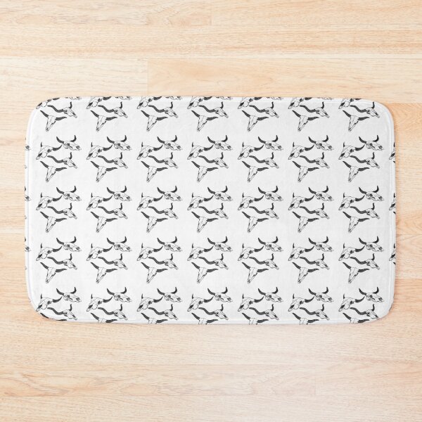 Item preview, Steer skull pattern designed and sold by EclecticEgo.