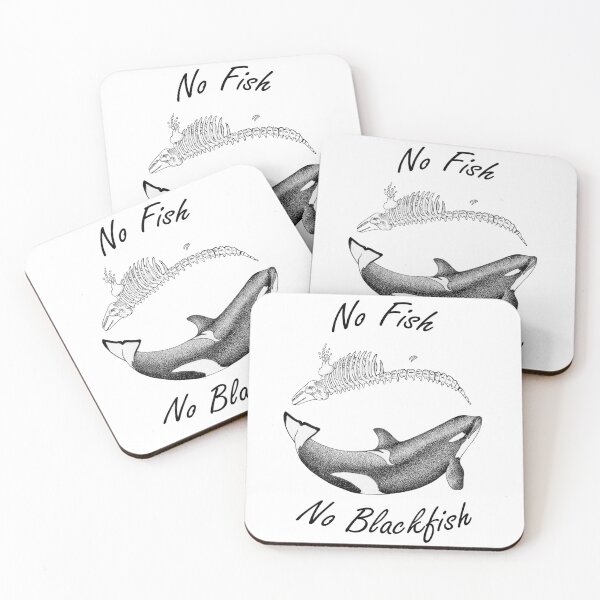 Item preview, No Fish No Blackfish | J50 designed and sold by Selena Rivera.