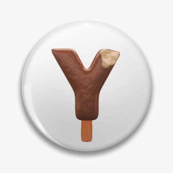 Item preview, Y Ice Cream Y Letter 3d Alphabet Chocolate designed and sold by HelloFromAja.