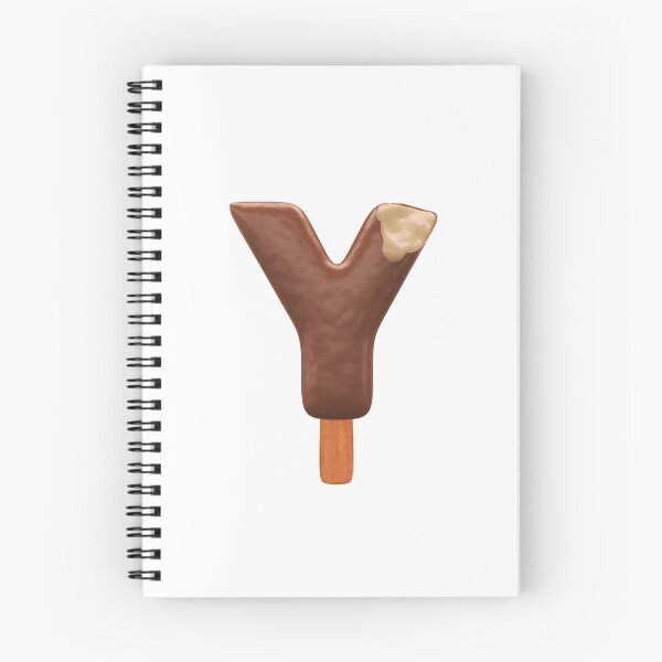 Item preview, Y Ice Cream Y Letter 3d Alphabet Chocolate designed and sold by HelloFromAja.