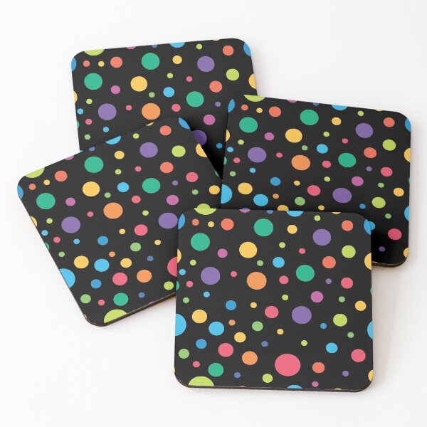 Item preview, Colourful Polka Dot Mask designed and sold by DreaK.
