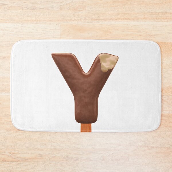 Item preview, Y Ice Cream Y Letter 3d Alphabet Chocolate designed and sold by HelloFromAja.
