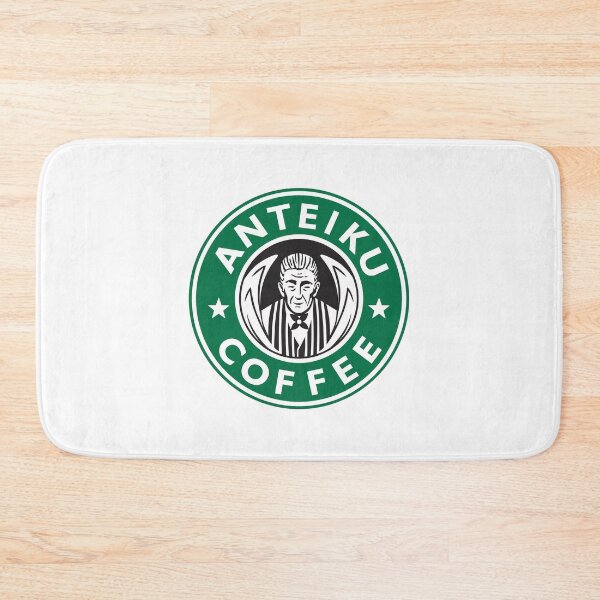 Anteiku Café Logo, Tokyo Ghoul Starbucks Parody - Yoshimura Version Bath Mat