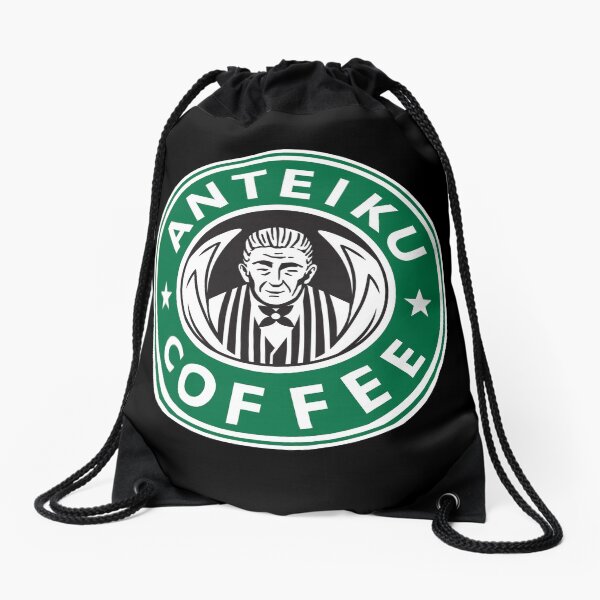 Anteiku Café Logo, Tokyo Ghoul Starbucks Parody - Yoshimura Version Drawstring Bag