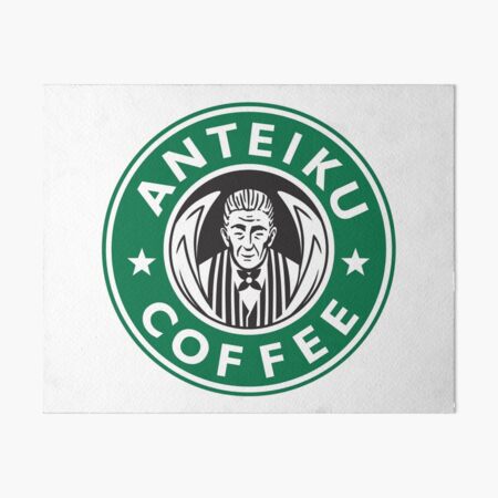 Anteiku Café Logo, Tokyo Ghoul Starbucks Parody - Yoshimura Version Art Board Print