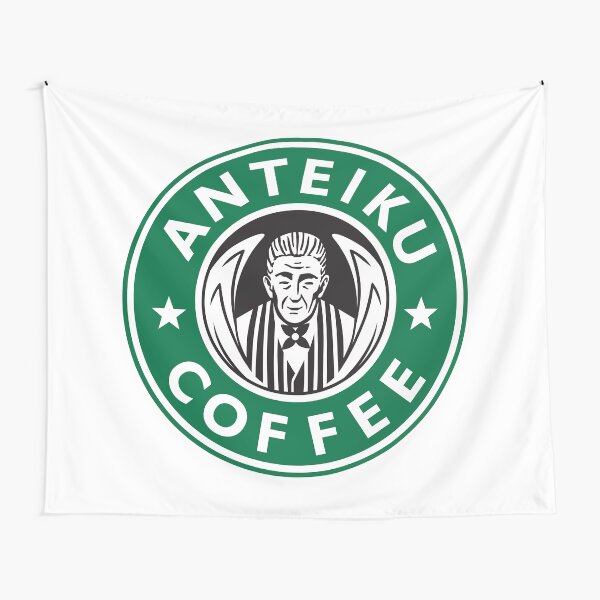 Anteiku Café Logo, Tokyo Ghoul Starbucks Parody - Yoshimura Version Tapestry