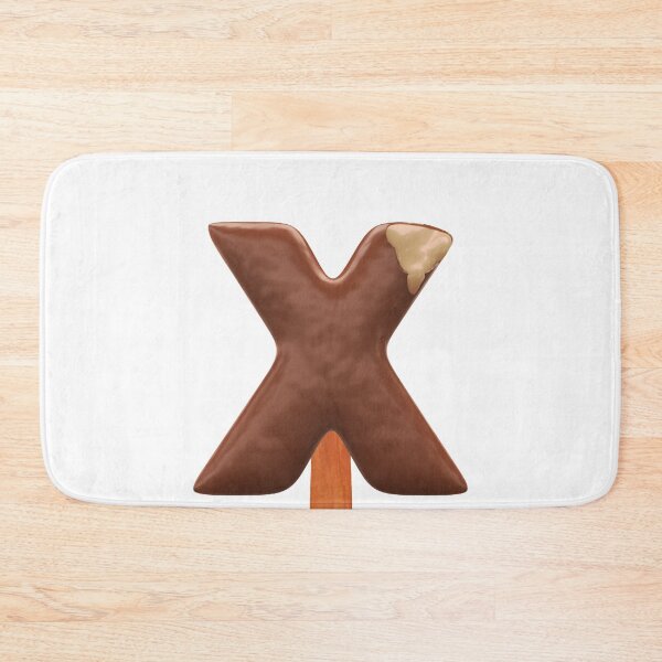 Item preview, X Ice Cream X Letter 3d Alphabet Chocolate designed and sold by HelloFromAja.