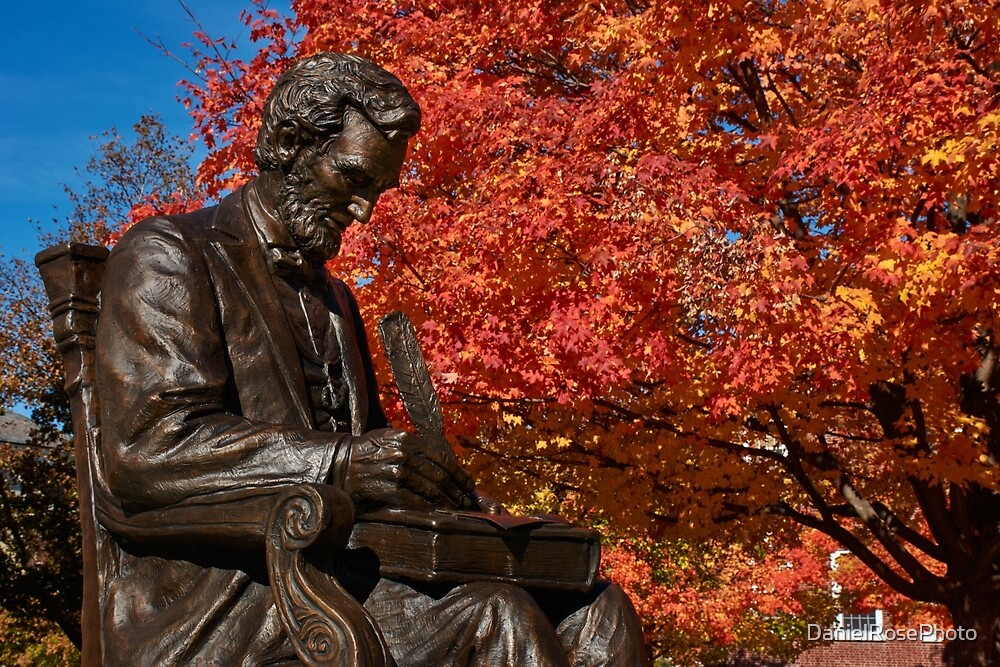 "Gettysburg College Fall Abraham Lincoln Memorial" by