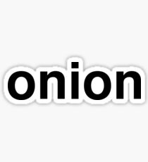 onion Sticker
