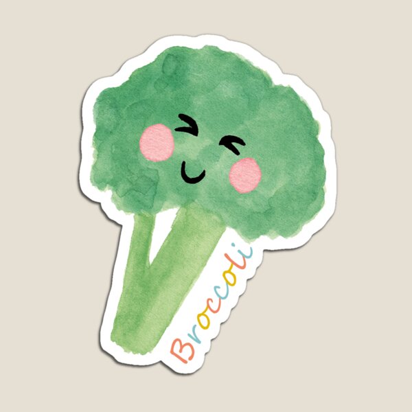 The Cheeky Broccoli Magnet