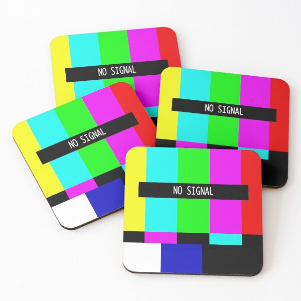 Item preview, TV No Signal Color Bar Glitch designed and sold by Brooklyn L.