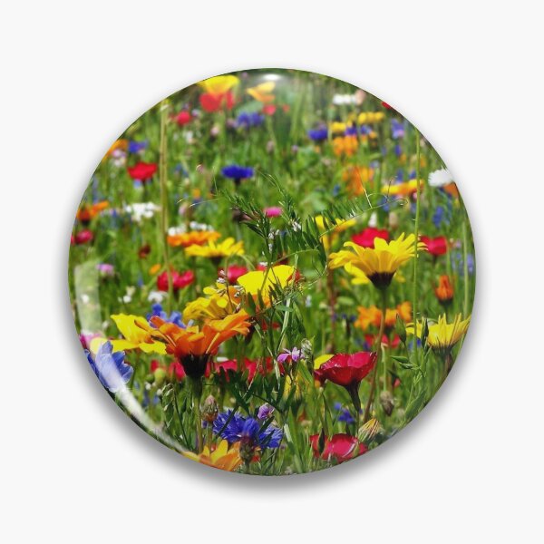 wildflowers Button
