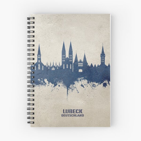 Item preview, Lubeck Germany Skyline designed and sold by ArtPrints.