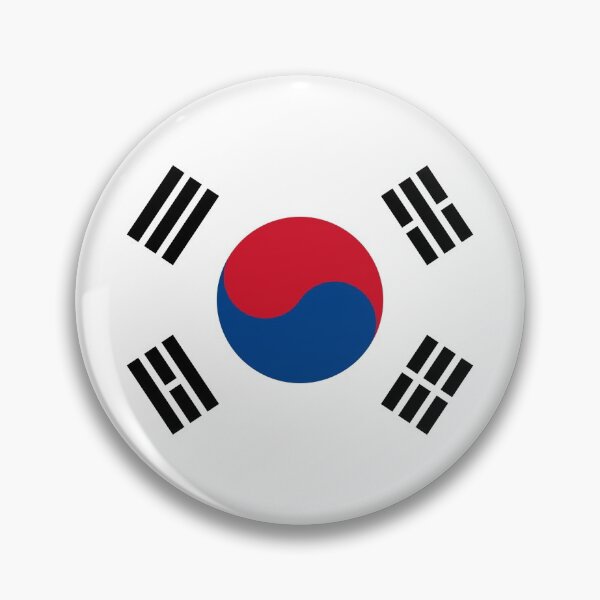 Item preview, South Korean Flag- Show your love for South Korea! designed and sold by AlaskaExtreme.
