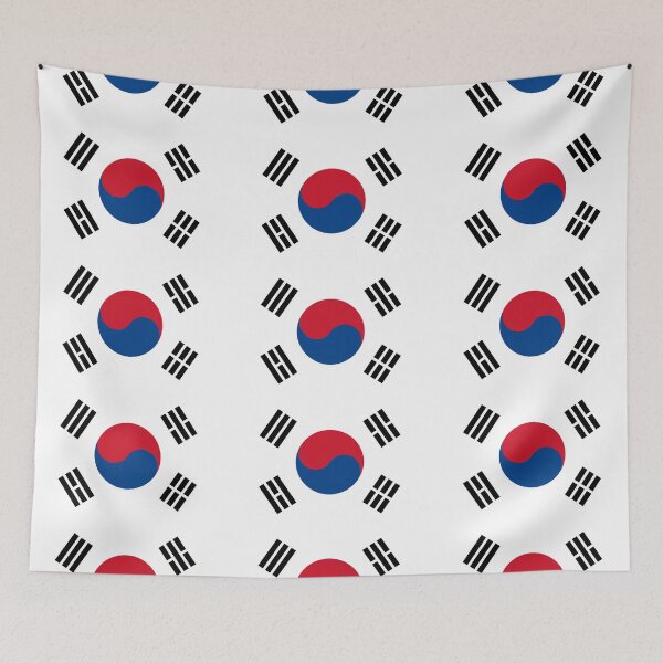 Item preview, South Korean Flag- Show your love for South Korea! designed and sold by AlaskaExtreme.