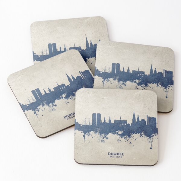 Item preview, Dundee Scotland Skyline designed and sold by ArtPrints.