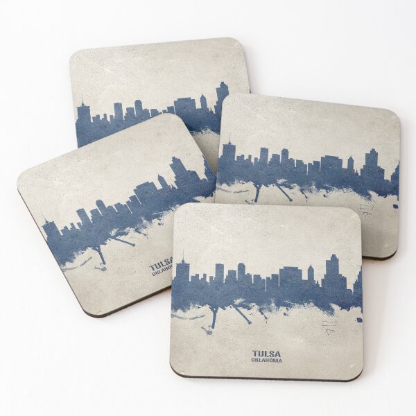 Item preview, Tulsa Oklahoma Skyline designed and sold by ArtPrints.