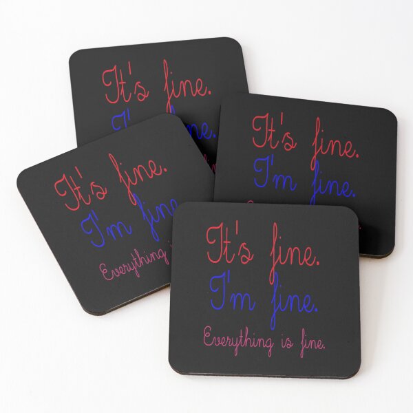 Item preview, It's fine i'm fine everything is fine,gift for teen,Introvert Shirt, Workout Shirt designed and sold by delkh07.