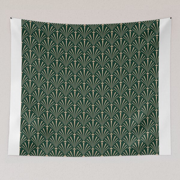 Item preview, Art Deco Palm Pattern designed and sold by BAYSTALT.