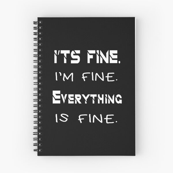 Item preview, It's fine i'm fine everything is fine,gift for teen,Introvert Shirt, Workout Shirt designed and sold by delkh07.