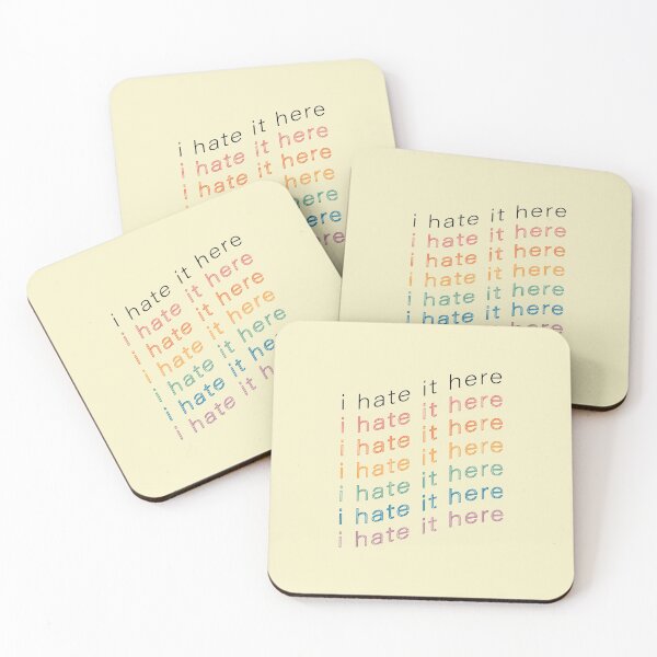 Item preview, i hate it here designed and sold by emstudio.