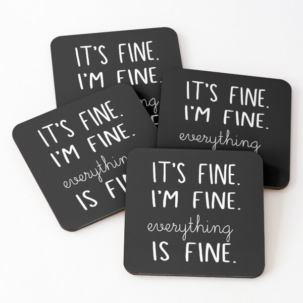 Item preview, It's fine i'm fine everything is fine,gift for teen,Introvert Shirt, Workout Shirt designed and sold by delkh07.