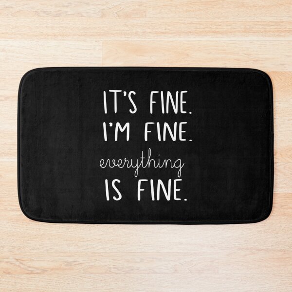 Item preview, It's fine i'm fine everything is fine,gift for teen,Introvert Shirt, Workout Shirt designed and sold by delkh07.
