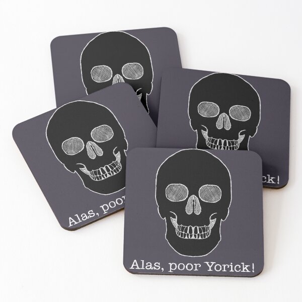 Item preview, Yorick's Skull (Version 1 Black) designed and sold by Allieonyt.
