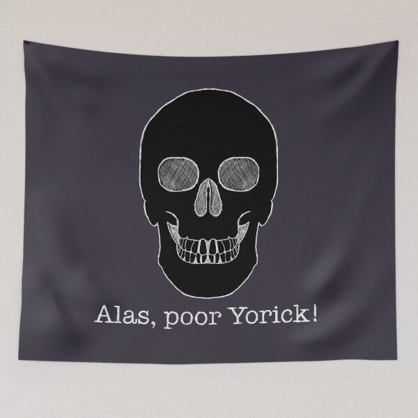 Item preview, Yorick's Skull (Version 1 Black) designed and sold by Allieonyt.