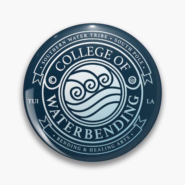 ATLA College of Waterbending: Avatar Inspired-Design Pin