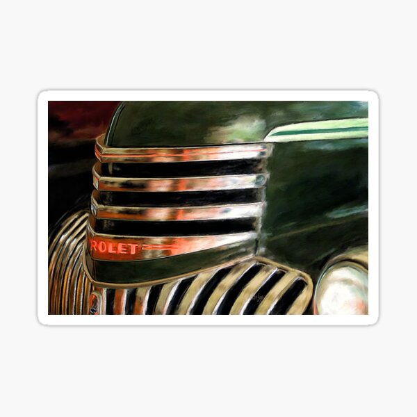 See The USA In A Chevrolet - Painterly Sticker