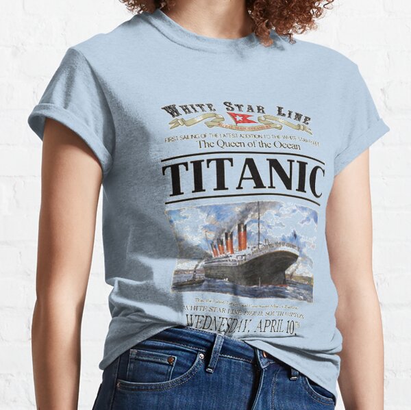Artikel-Vorschau von Titanic Untergang Vintage Poster Kreuzfahrtschiff Atlantik Reise, designt und verkauft von TopTeeShop.