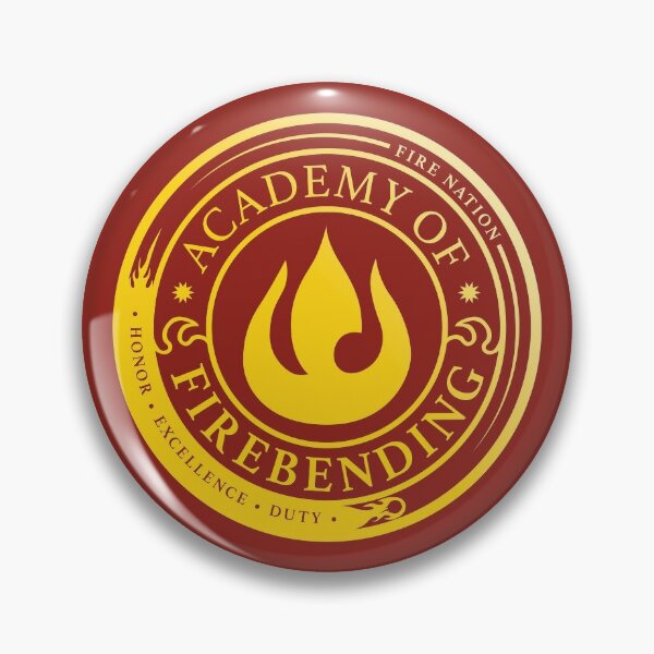 ATLA Academy of Firebending: Avatar Inspired-Design Pin