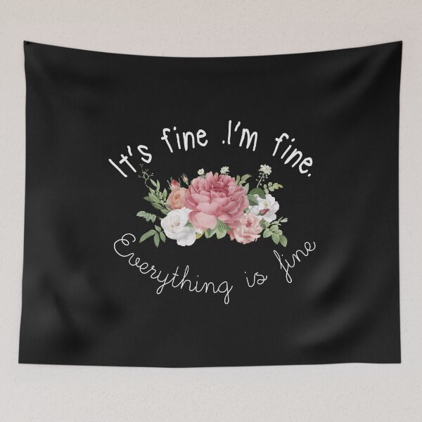 Item preview, It's fine i'm fine everything is fine,gift for teen,Introvert Shirt, Workout Shirt designed and sold by delkh07.