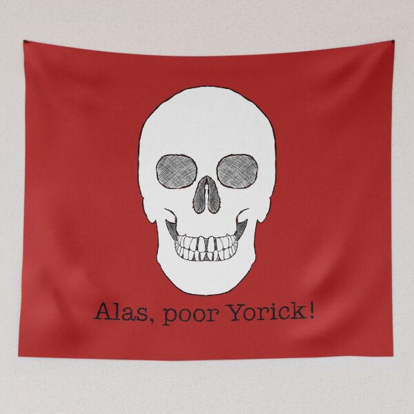 Item preview, Yorick's Skull (Version 1 White) designed and sold by Allieonyt.