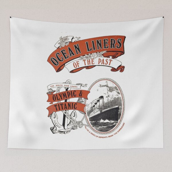Item preview, Titanic Sinking Vintage Poster Cruise Ship Atlantic Ocean Voyage  designed and sold by TopTeeShop.