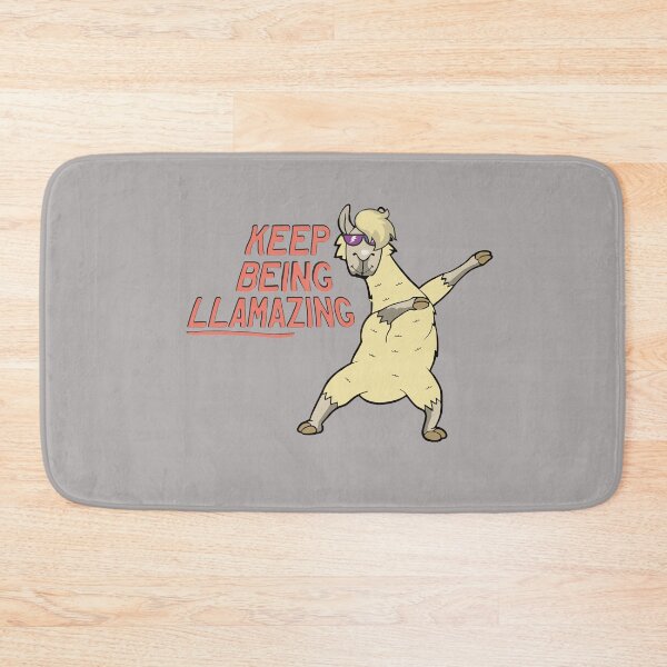 Item preview, Llama Dancing Funny Keep Being Llamazing Alpaca humor quote gift for lover  designed and sold by alenaz.