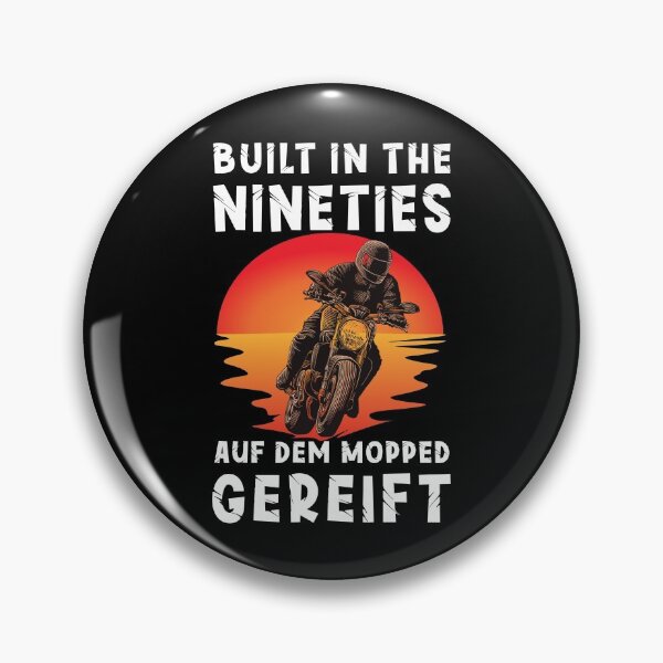 Item preview, Motorcycle gift biker saying Born in the 90s designed and sold by SiRaGeckoDesign.